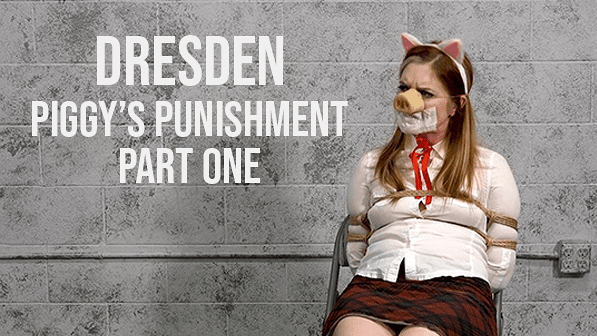 Gagged Girls Stories: Piggy's Punishment Part One (starring Dresden)