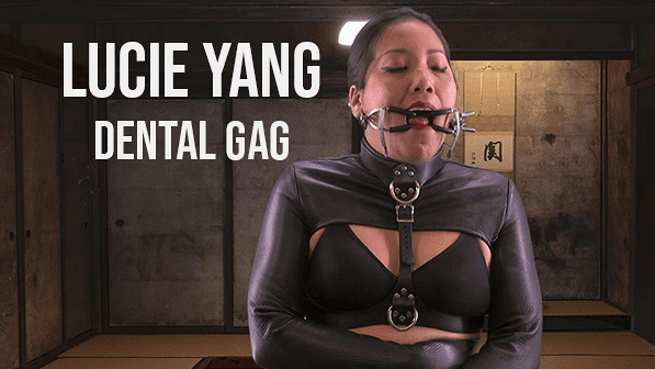 Lucie Yang: Straitjacket and Dental Gag