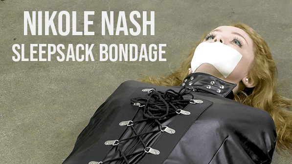 Nikole Nash: Sleepsack Bondage