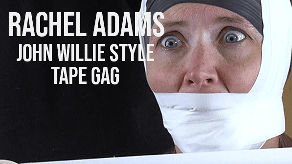 Rachel Adams: John Willie Style Tape Gag