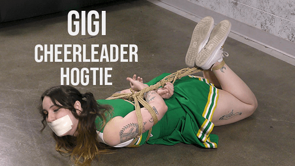 Gigi: Cheerleader Hogtie